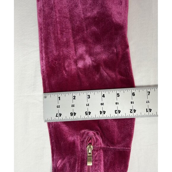 Over The Knee Velvet Boots Womens 6.5 US EU 37 Barbie Pink Pointed Toe Stiletto - Picture 15 of 16